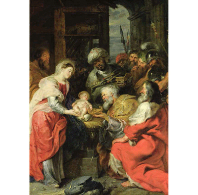 Adoration of the Magi Holiday Cards